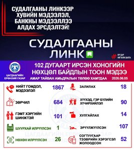 Хоногийн нөхцөл байдлын тоон мэдээ